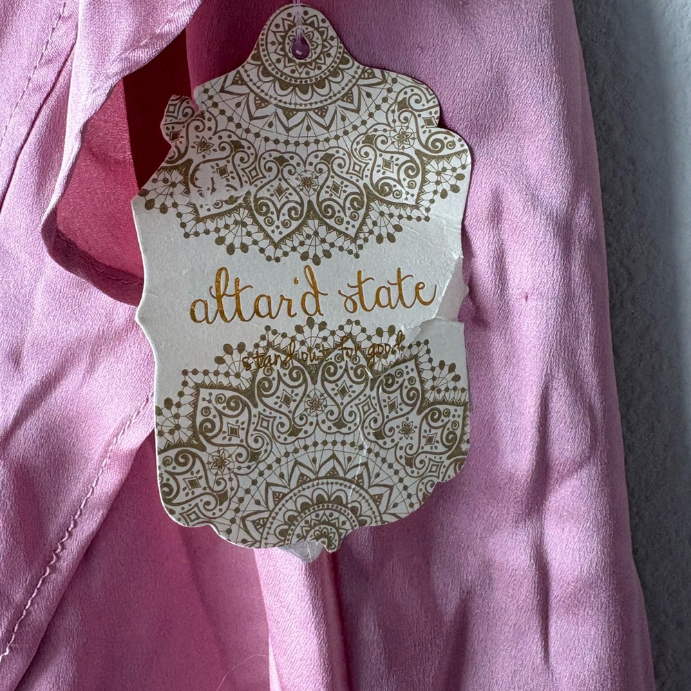 Altar'd State Blush Mini Skirt - Picture 2 of 3
